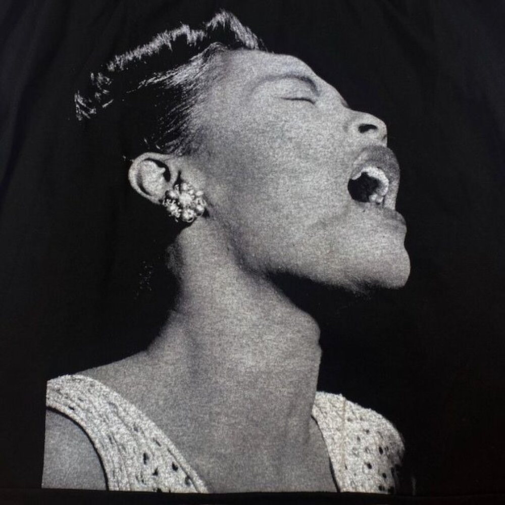 NWOT Billie Holiday Singing Skirt Black Size Large - Picture 5 of 8